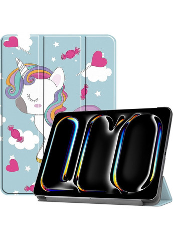 Чохол-книжка Smart Case для Apple iPad Pro 11" M4 2024 Unicorn (711642) BeCover (351560064)
