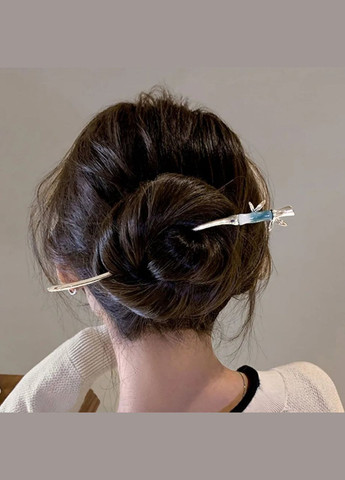 Китайская металлическая заколка для закрепления волос Побеги Бамбука No Brand (311222492)