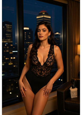 Боди EVALIE BODY black CherryLove Passion (366962826)