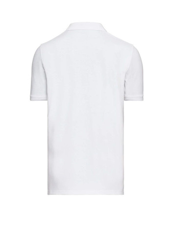 Белая футболка-футболка-поло для мужчин Livergy однотонная