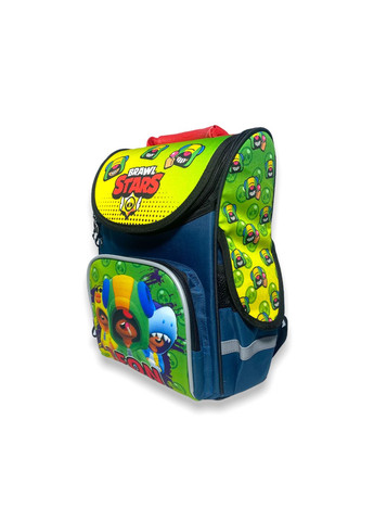 Шкільний рюкзак для хлопчика, 988998, одне відділення розміри: 35*25*13см, синьозелений Space (284337839)