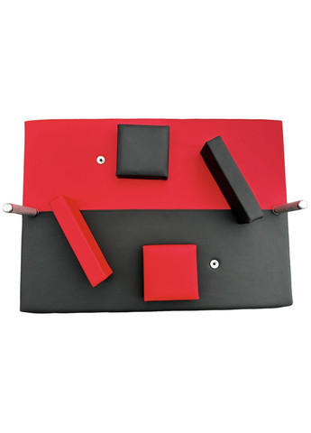 Cтіл для армрестлінгу (червоно-чорний) Троян (346533879)