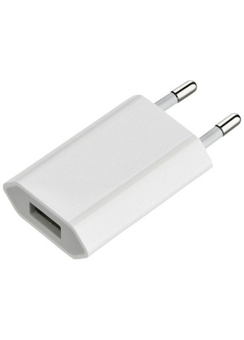 Мережевий зарядний пристрій USB Charger 1A Original EU Adaptor Foxconn (279555001)