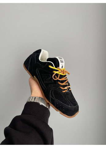 Кроссовки женские и мужские New Balance x Miu Miu 530 black | Нью Беланс 530 черные No Brand чёрные демисезоны (361081638)