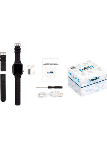 Смарт-годинник GO004 SP Camera Black Amigo (307024830)