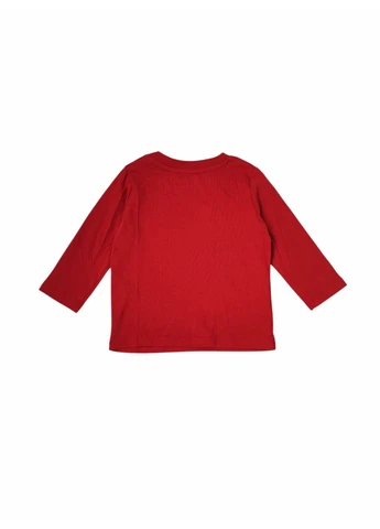 Дитячий новорічний лонгслів для новонароджених 74 см (25101062C) Primark (376690455)