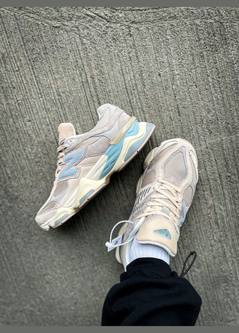Бежеві Осінні кросівки чоловічі і жіночі new balance 9060 beige | нью беланс 9060 бежеві No Brand