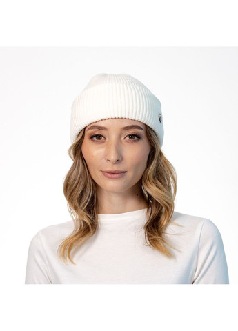 Шапка по голові жіноча віскоза біла СТИМ LuckyLOOK 570-450 (322793090)