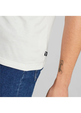 Белая футболка мужская summer splash graphic white 677095-02 Puma