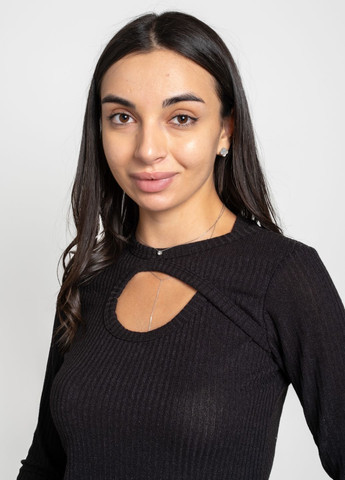 Лонгслів жіночий LW-"КАПЛЯ" чорний 344339 Power (302820810)