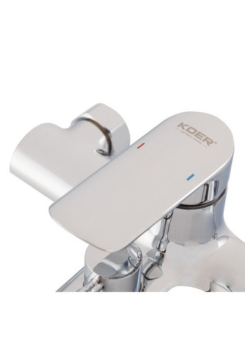 Смеситель для ванны с коротким изливом KB-40028-01 (KR5305) KOER (325478051)