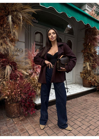 Коричневе демісезонне Тренч жіночий елегантний Style Point