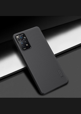 Чохол бампер Super Frosted Shield для Xiaomi Redmi Note 11 Pro 5G / Note 11 5G / Note 11 Pro+ 5G Black Nillkin (326596969)