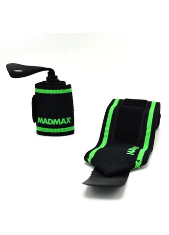 Кистьові бинти MFA-298 Wrist Wraps 18" Black/Green (пара) (A-012673) Mad Max (314810839)