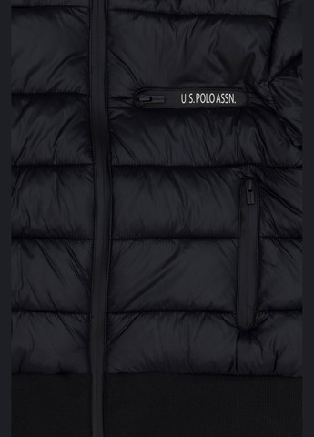 Черная куртка u.s. polo assn. на девочку U.S. Polo Assn.