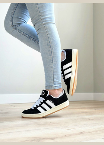 Кросівки жіночі і чоловічі Adidas Campus 00s black | Адідас Кампус чорні No Brand чорні демісезони (307397774)