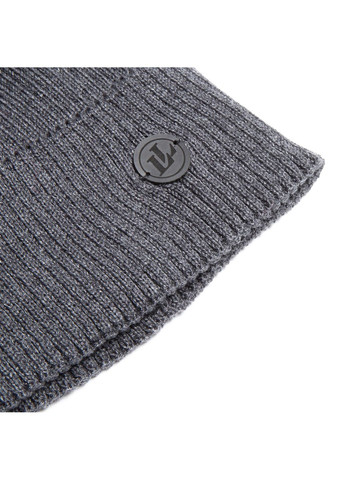 Шапка по голове мужская хлопок серая MAUD 232-229 LuckyLOOK 232-229M (322790615)