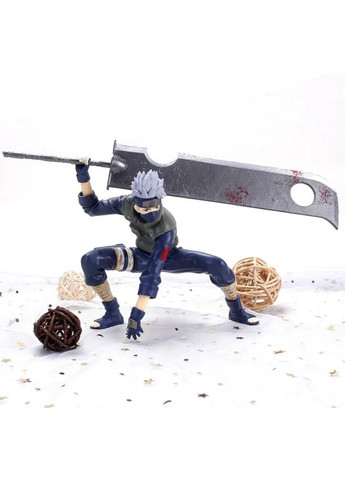 Фігурка Хатаке Какаші 15 см Naruto, аніме статуетка з ПВХ на підставці, деталізована колекційна модель для фанатів No Brand (362682335)