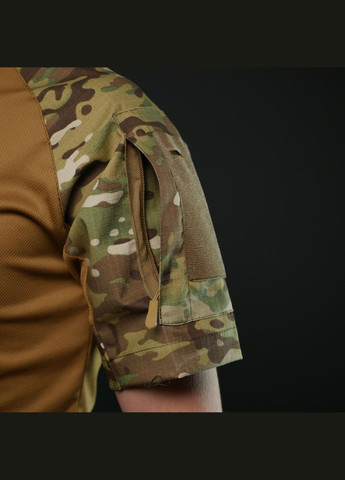 Тактична сорочка Убакс футболка мультикам з коротким рукавом No Brand (334708910)