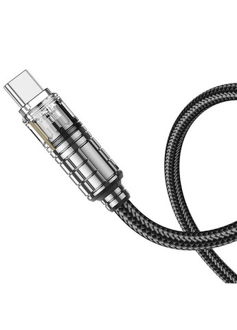 Кабель USB Type-C до USB Type-C / Провід шнур юсб тайп сі на юсб тайп сі для швидкої зарядки та передачі даних 1,2м Hoco (356102695)