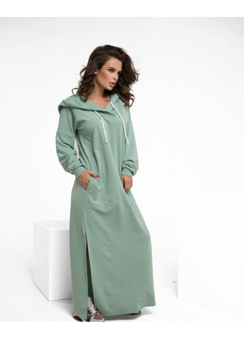 Мятное повседневный платье 12219 l мятный ISSA PLUS