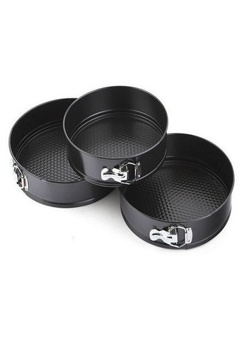 Набор форм для выпекания разъемные 3 шт UN-1702, металическая форма для выпечки набор Unique (367262207)