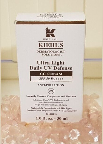 CCкрем Ultra Light Daily с SPF50 відтінок 3 (30 мл) Kiehl's (278773719)
