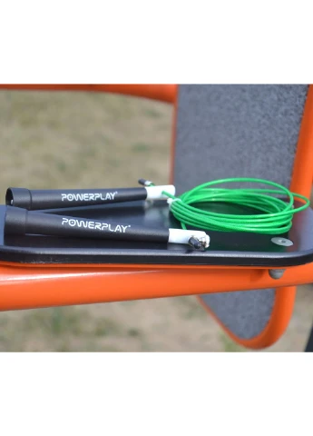 Скакалка скоростная 4202 Ultra Speed Rope Зеленая (2.9m.) PowerPlay (362914947)
