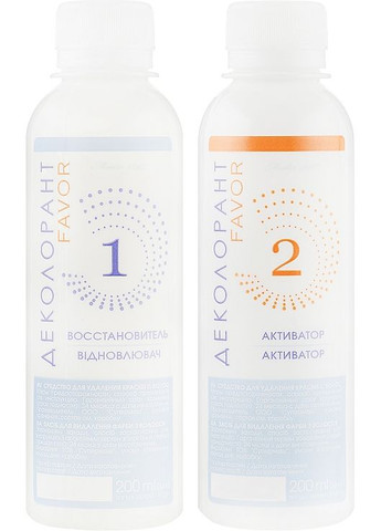 Деколорант Master Lux Favor 2x200ml (219583-174141) Supermash (368660854)
