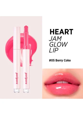 Глянцевая помада Heart Jam Glow Lip 005 Berry Coke для губ 05 Ягодная Peripera (315789080)