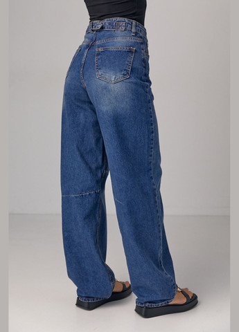 Женские джинсы Skater с высокой посадкой 02365 Lurex - (292252900)