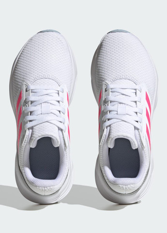 Білі всесезонні кросівки для бігу galaxy 6 adidas