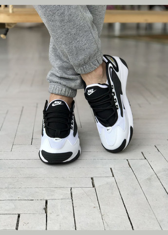Кросівки жіночі і чоловічі Nike Air Zoom 2k black white | Найк Аір Зум 2к чорні білі No Brand чорно-білі демісезони (307288663)