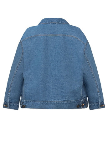 Синя джинсова куртка у модному стилі оверсайз Esmara