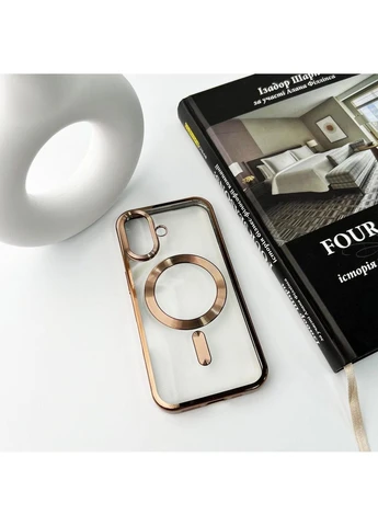 Чохол CD Magnetic для iPhone 16 Coffee No Brand (382771262)