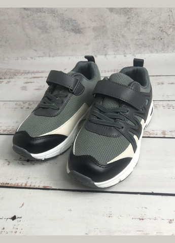 Сірі всесезон кросівки дитячі для хлопчика сірий (537) XIFA