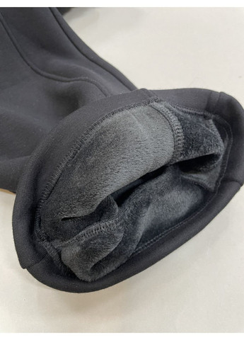 Утеплені штани-палаццо трикотаж на хутрі No Brand (369887202)