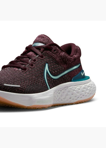 Кроссовки женские Zoomx Invincible Run Flyknit 2 Bordo DC9993-601 Nike бордовые (333651561)