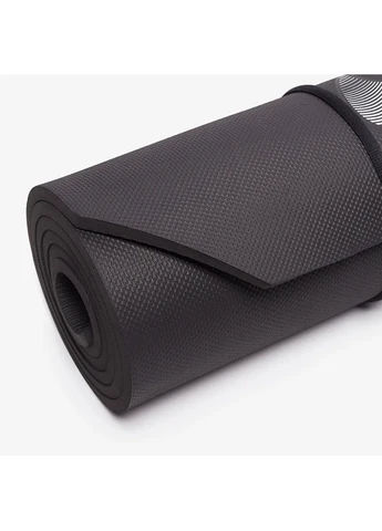 Килимок для йоги 95% термопластичний еластомер 180x60x0,8 см білий Nike NIKE TRAINING MAT 2.0 BLACK/WHITE NS (398536446)