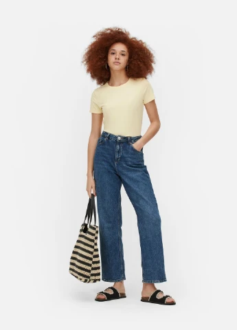 Футболка basic,светло-желтый, Primark - (345645111)