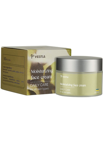 Зволожувальний крем для обличчя Basic Care 30ml (649851-5348) Vesna (368614590)