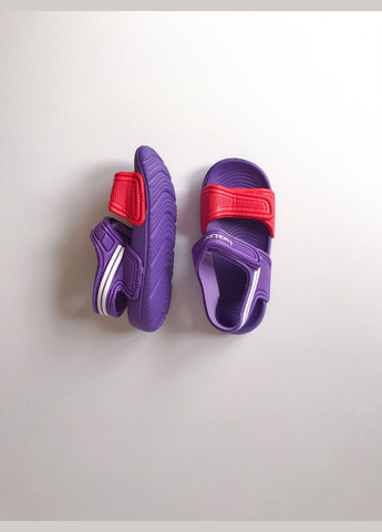 Фиолетовые детские сандалии 18 г 12 см фиолетовый артикул ш57 Luck Line