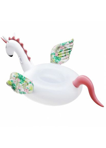Надувна платформа-матрас Єдиноріг Candy Horse для плавання та відпочинку 200х105 см ПВХ для загоряння ProDobro (365440845)