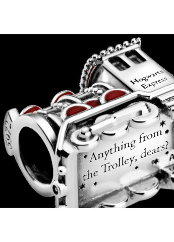 Серебряный шарм Пандора "Хогвартский экспресс" 798624C01 Kabluchka (355348463)