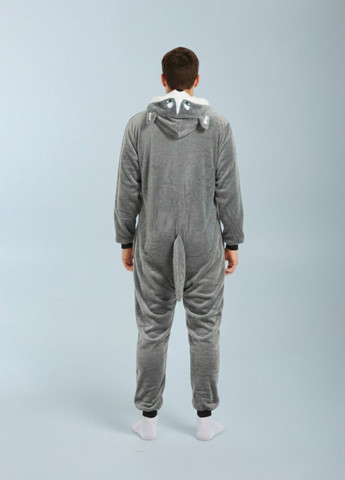 Кігурумі піжама Хаскі чоловіча сірий плюшева Lalapka (369137968)