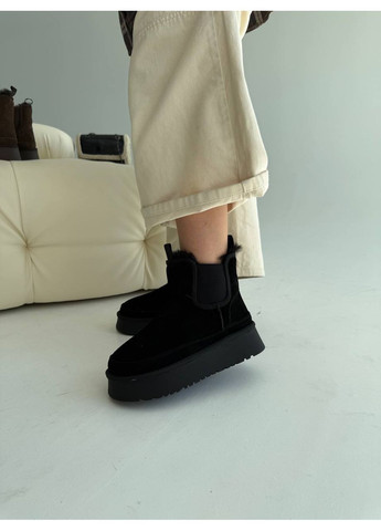 Угги челси из натуральной замши No Brand (362946058)