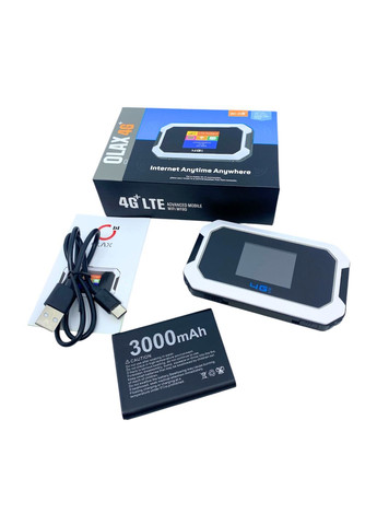 4G роутер Олакс МТ 80 WIFI модем під сім карту акумулятор 3000 mAh два виходи під антену + 2 антени Olax (333831957)
