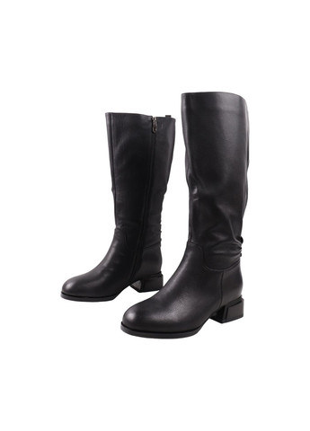 Чоботи жіночі чорні натуральна шкіра Molka 406-26ZSC (365443683)