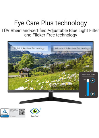 Монитор 27" VY27UQ 2xHDMI, DP, MM, IPS, 3840x2160, sRGB 99%, AdaptiveSync, HDR10 Asus (364675103)