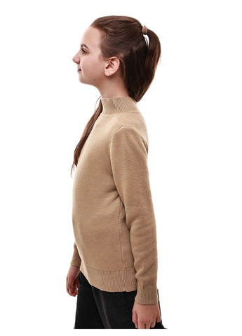 Бежевий зимовий светр для дівчинки підлітка Melli